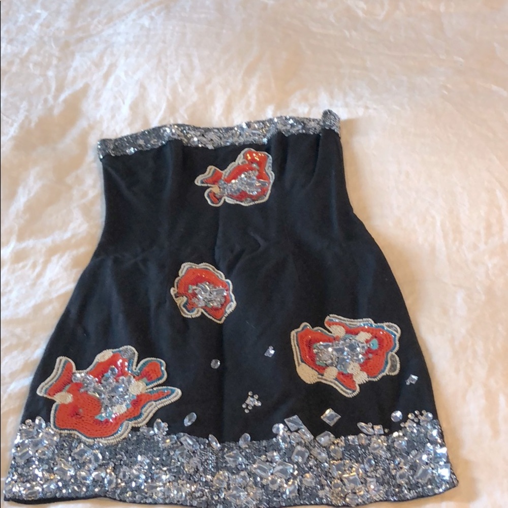 Mini embellished dress